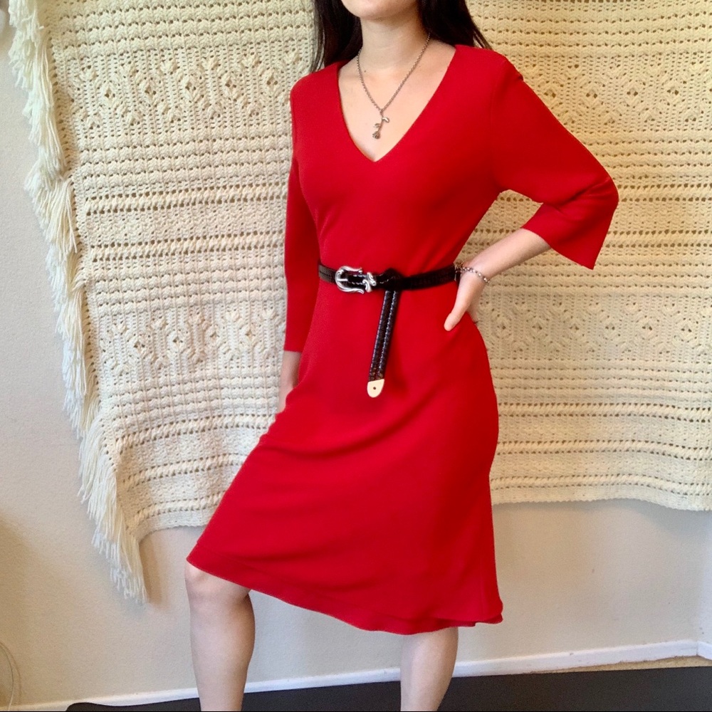 Red Midi Dress ❤️